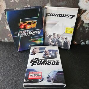 The Fast and Furious 1 2 3 4 5 6 7 8 DVD MOVIE‎ COLLECTION